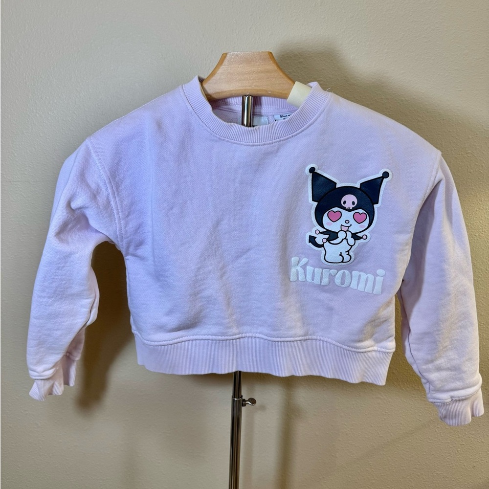 Zara Girls Sanrio Kuromi Sweatshirt
